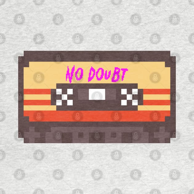 No Doubt 8bit cassette by terilittleberids